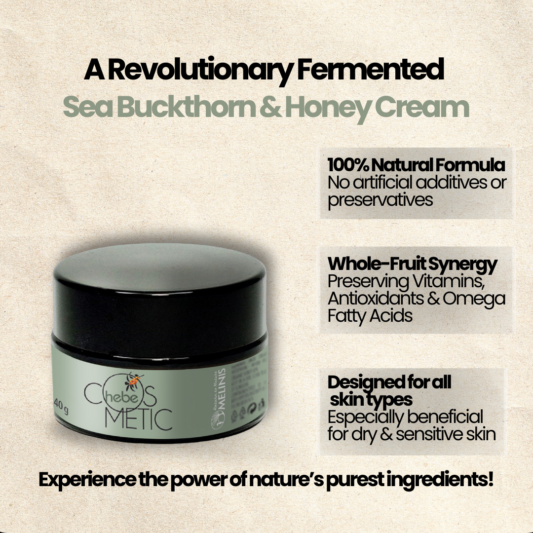 Hebe Cosmetic – A Revolutionary Fermented Sea Buckthorn & Honey Cream The Next Generation of Skincare