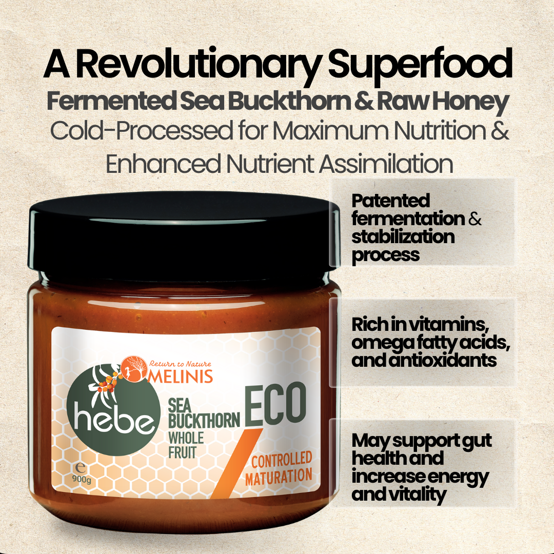 Hebe - A Revolutionary Fusion of Fermented Sea Buckthorn & Raw Honey for Integrative Health