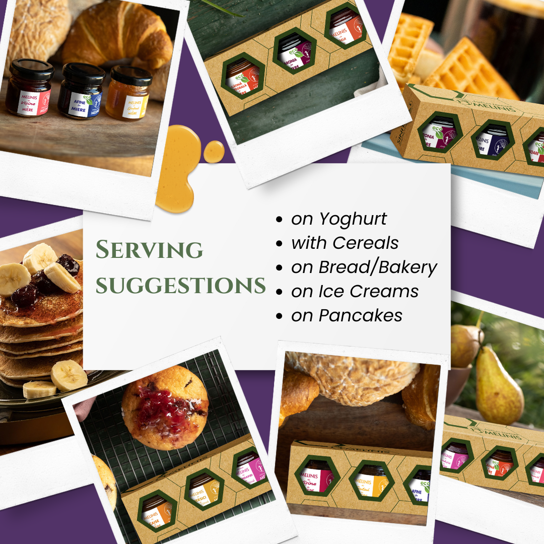 Tasting Set – Crunchy and Irresistible (Quince, Sour Cherries, and Blueberries) | 3 x 40g Jars